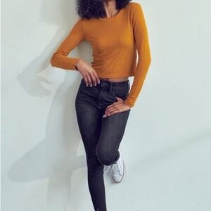 KanCan Black Skinny Jeans High-Waisted Stretch